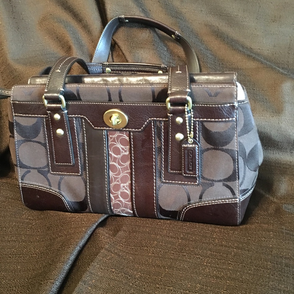Authentic Coach Patchwork Tote